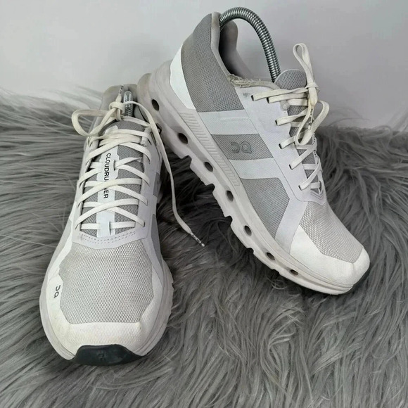 On Running Cloudrunner Womens Size 10.5 Shoes White Running Sneakers - Picture 10 of 10